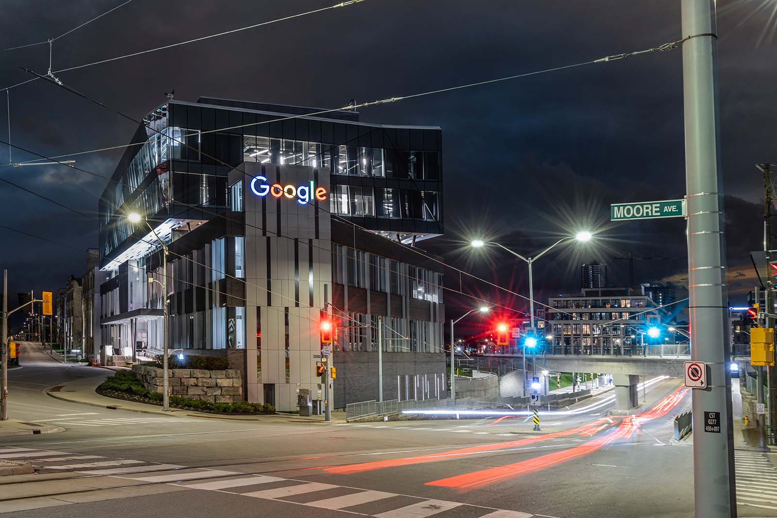 TEK Tower is a 7 min walk to Google